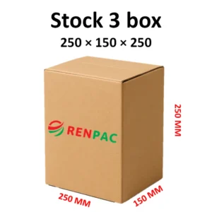 Stock Box 3 Single Wall Box